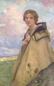 La bergere by Charles Amable Lenoir