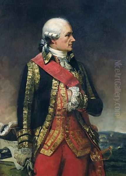 Jean-Baptiste de Vimeur 1725-1807 Count of Rochambeau - view 1