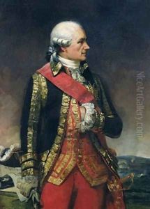 Jean-Baptiste de Vimeur 1725-1807 Count of Rochambeau by Charles-Philippe Lariviere