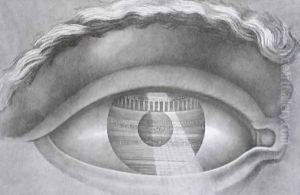 Eye enclosing the theatre at Besancon by Claude Nicolas Ledoux