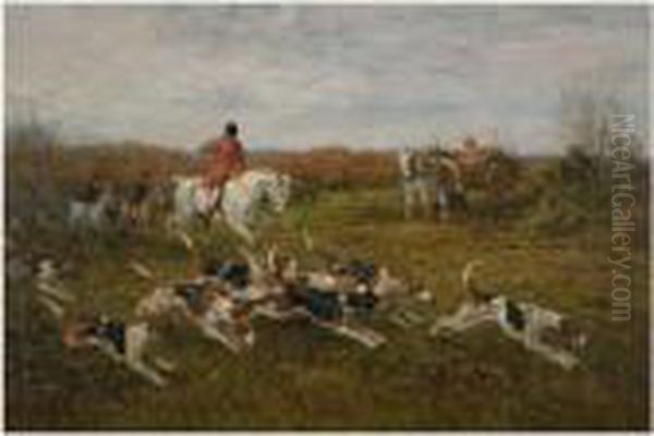 The Hunt In Full Cry - view 1