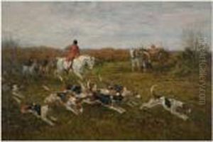 The Hunt In Full Cry by John Emms