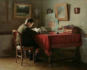 The Studious schoolboy by Guillaume Larrue