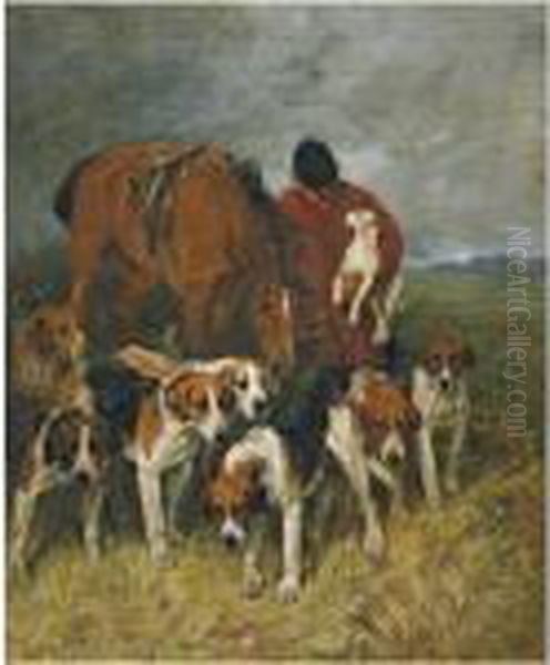 The Huntsman And His Hounds - view 1