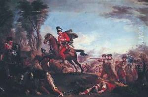 Episode of the Seven Years War by Jean-Baptiste Le Paon