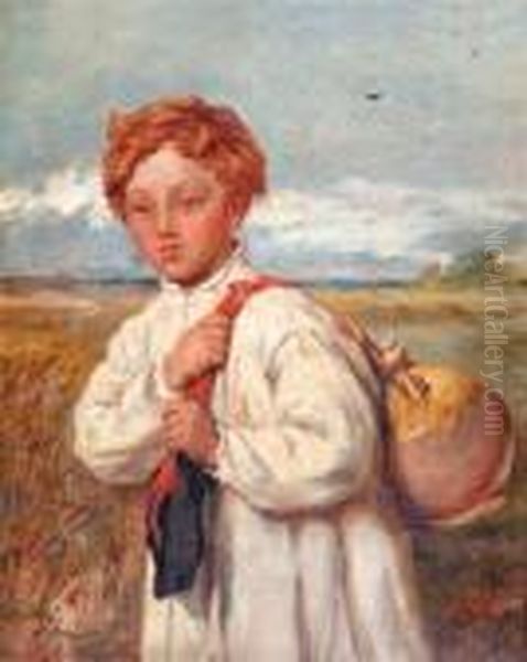 With Flagon Over His Shoulder - view 1