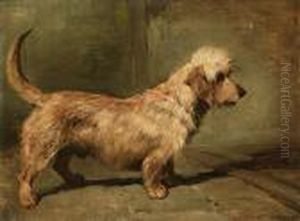 Portrait Of The Dandie Dinmont 'ch. Edenside'