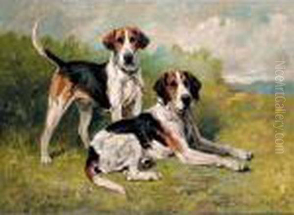 Hounds Resting - view 1