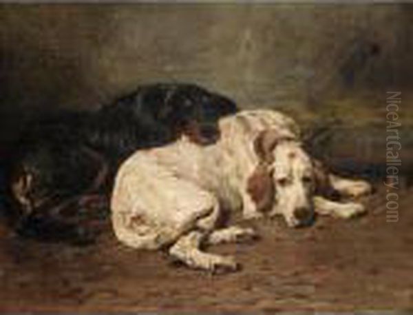 Two Setters - view 1