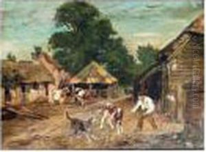At The Farmyard by John Emms