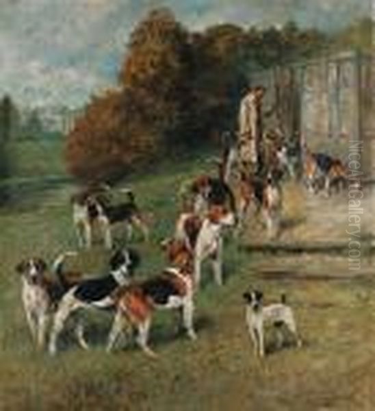 The Hounds Guilty, Ferryman, 
Glory, Painter, Windsor, Fireman,narrative, Frantic, Aconite, Warrior, 
Rainboy And Rags Atnewtonberry, Co. Wexford - view 1