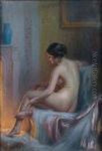 Au Coin Du Feu by Delphin Enjolras