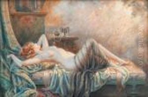 Jeune Femme Alanguie by Delphin Enjolras