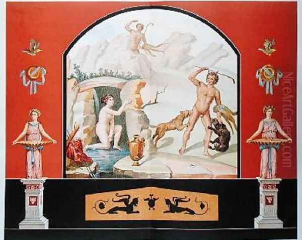 Actaeon Discovers the goddess Diana at her Bath - view 1