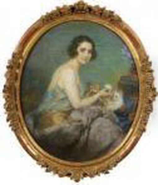 Elegante A Sa Toilette - view 1