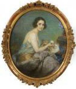 Elegante A Sa Toilette
