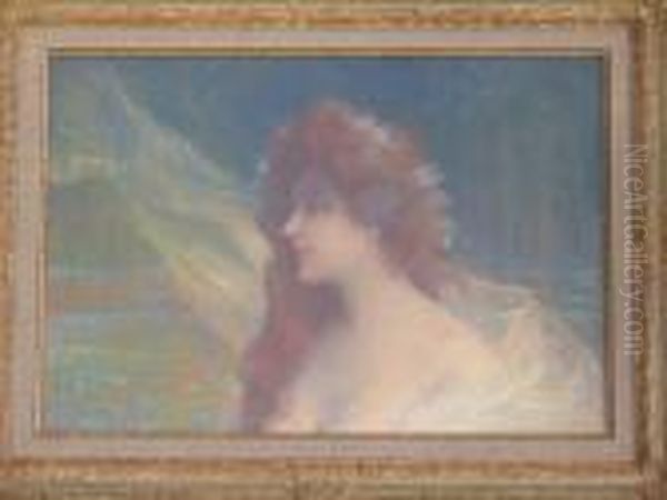 Jeune Fille A La Chevelure Fleurie - view 1