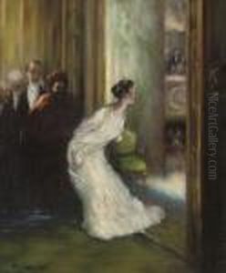 A Curtain Call At The Opera by Delphin Enjolras