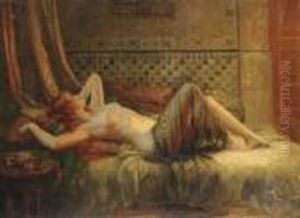 Reclining Nude by Delphin Enjolras