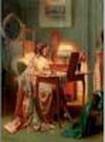 Femme A Sa Toilette - view 1