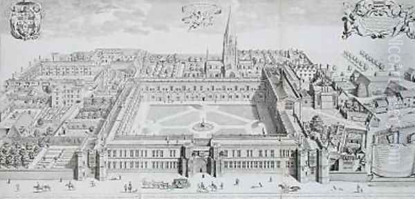 Christ Church College Oxford - view 1