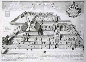 Balliol College Oxford by David Loggan