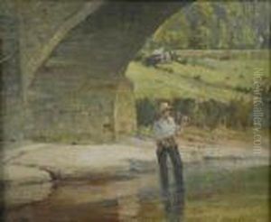 Fishing Under A Bridge Fishing Under A Bridge