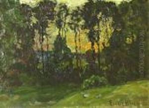 Summer Sunset, Williamstown, Massachusetts by John Joseph Enneking