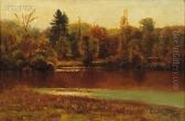Autumn Lakeshore - view 1