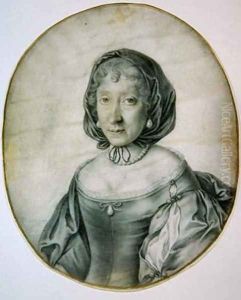 Portrait of a Lady 1666 by David Loggan