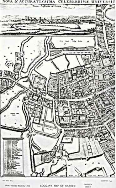 Loggans map of Oxford Eastern Sheet - view 1