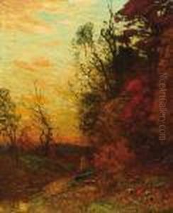 ''autumn Scene At Sunset'' thumbnail
