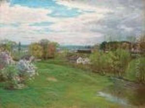 A New England Landscape by John Joseph Enneking
