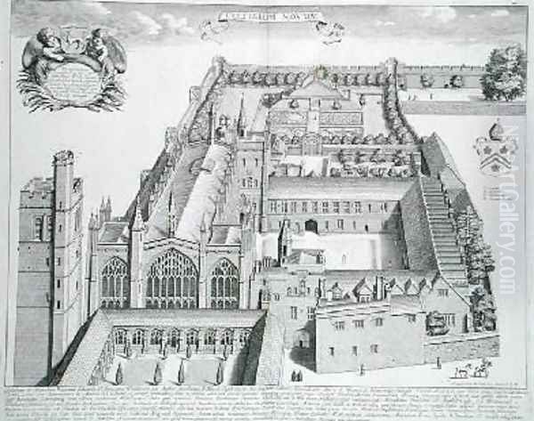 New College Oxford - view 1