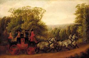 The Birmingham to Warwick Royal Mail coach