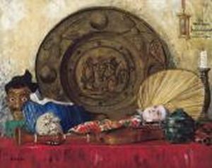 Nature Morte Et Accessoires by James Ensor