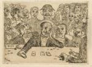 Les Joueurs by James Ensor