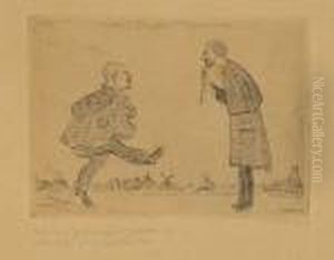 Fridolin Et Gragapance D'yperdamme by James Ensor