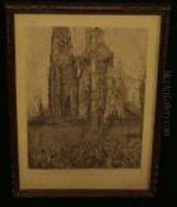 "la Cathedrale D'ostende" by James Ensor