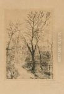 Sentier A Groenendael by James Ensor