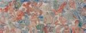 Monstres Entrelaces, Decousus, Entrelardes by James Ensor