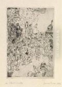 Le Christ Insulte by James Ensor