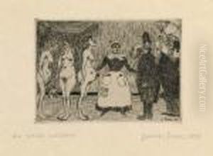 Les Vieux Polissons by James Ensor