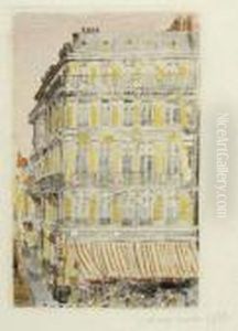Maison Du Boulevard Anspach by James Ensor