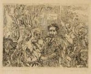 Demons Me Turlupinant by James Ensor