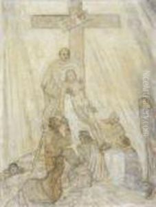 La Descente De Croix by James Ensor