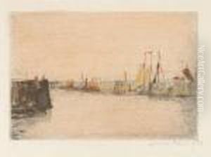 L'estacade by James Ensor