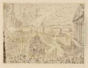 Prise D'uneville Etrange by James Ensor