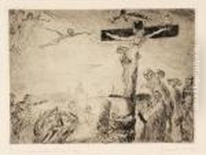 Le Christtourmente Par Les Demons by James Ensor