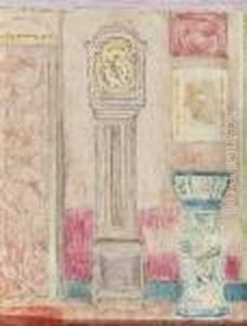 La Vieille Horloge by James Ensor